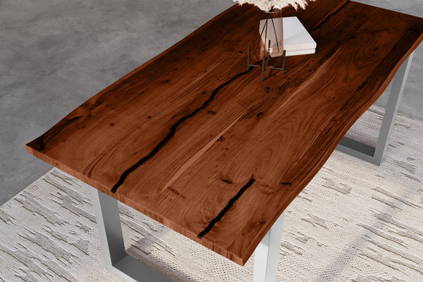 #nussbaumfarben #120x80 #u-gestellsilber