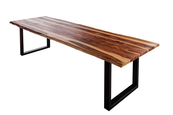 #sheeshamnaturfarbenlackiert #280x100 #u-gestellschwarz