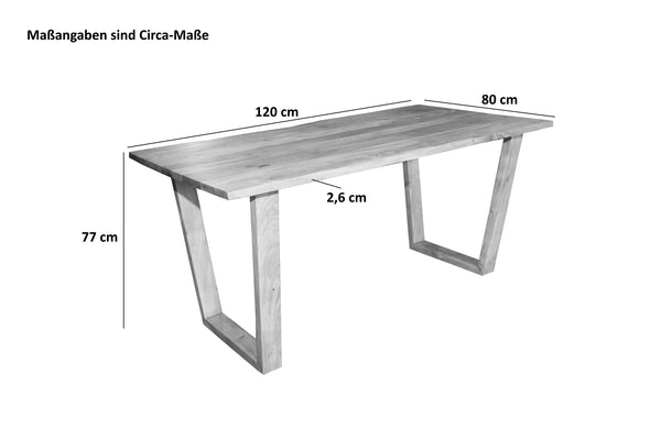 #nussbaumfarben #120x80 #v-holzgestellholzgestell