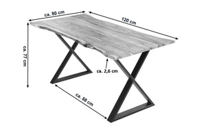 #naturfarben #120x80 #x-gestellschwarz