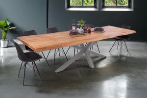 #naturfarben #140(220)x90 #spider-gestellsilber