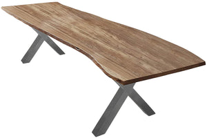 #naturfarben #280x100 #x-gestellsilber
