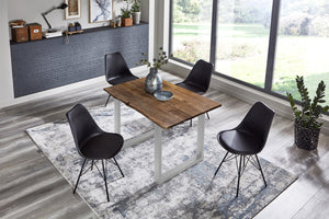 #nussbaumfarben #120x80 #u-gestellsilber
