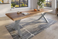 #naturfarben #260x110 #x-gestellsilber