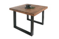 #akazienussbaumfarben #80x80 #u-gestellschwarz