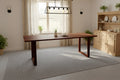 #nussbaumfarben #240x100 #u-holzgestellnussbaum