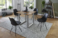 #naturfarben #80x80 #u-gestellsilber