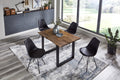 #nussbaumfarben #120x80 #u-gestellschwarz