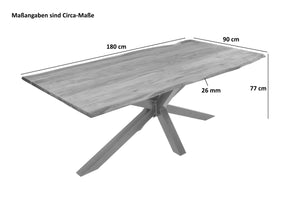#180x90 #spider-gestellschwarz