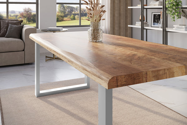 #mangoroughfarben #220x100 #u-gestellsilber