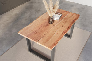 #naturfarben #160x85 #u-gestellschwarz