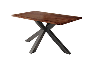 #nussbaumfarben #160x85 #u-gestellschwarz