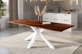 #nussbaumfarben #280x100 #spider-gestellweiß