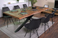 #akazienussbaumfarben #220x100 #spider-gestellschwarz