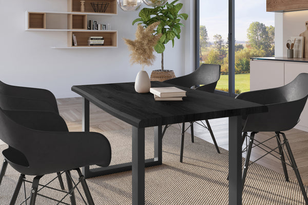 #holzgrau-optik #120x80 #u-gestellschwarz