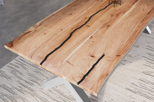 #naturfarben #300x100 #x-gestellsilber