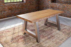 #naturfarben #260x100 #a-gestellsilber