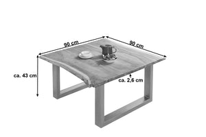 #naturfarben #90x90 #u-gestellsilber