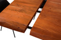 #nussbaumfarben #200(300)x100 #u-gestellschwarz