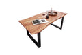 #naturfarben #240x100 #u-gestellschwarz