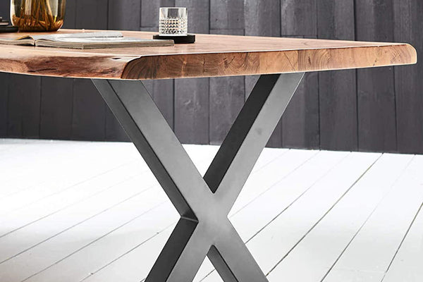 #naturfarben #280x100 #x-gestellsilber