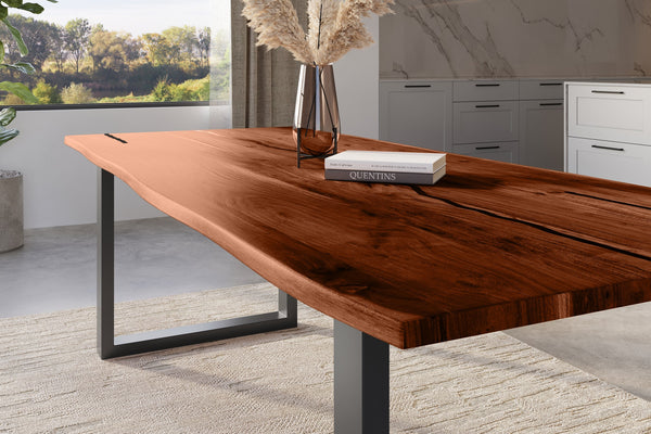 #nussbaumfarben #280x100 #u-gestellschwarz