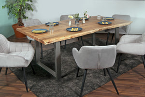 #naturfarben #350x120 #u-gestellsilber