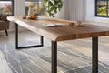 #naturfarben #280x110 #u-gestellschwarz