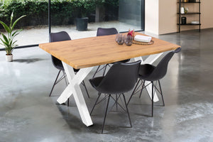 #wildeichenfarben #160x85 #x-gestellweiß