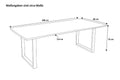 #naturfarben #180x90 #u-holzgestellnatur