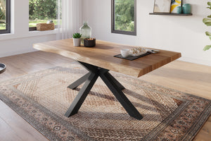 #akazienaturfarben #180x90 #spider-gestellschwarz