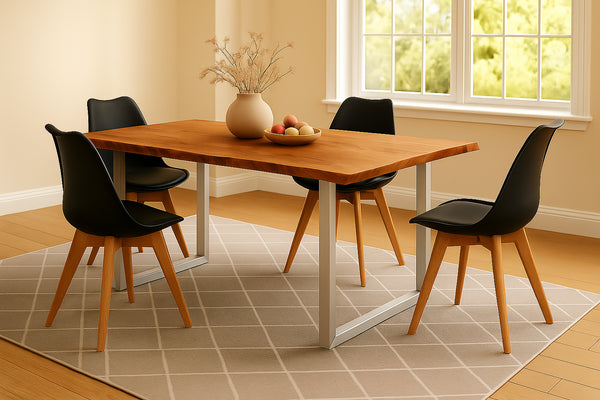#naturfarben #160x85 #u-gestellsilber