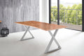 #naturfarben #240x100 #x-gestellsilber