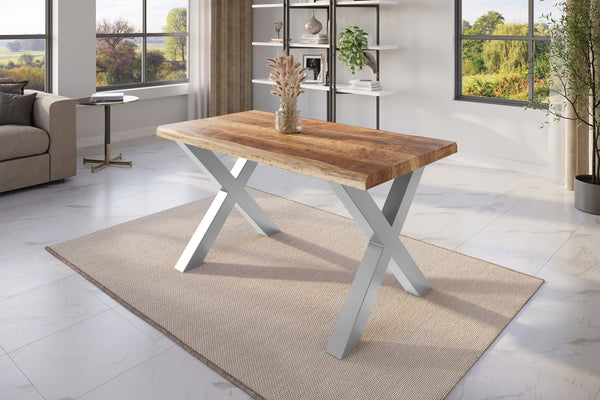 #mangoroughfarben #120x80 #x-gestellsilber