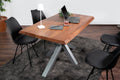 #nussbaumfarben #140x80 #spider-gestellsilber