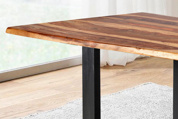#sheeshamnaturfarben #200x100 #u-gestellschwarz