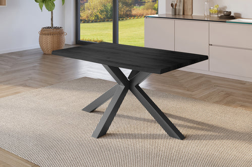 #holzgrau-optik #160x85 #spider-gestellschwarz
