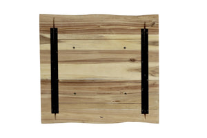 #akazienaturfarben #60x60 #säulen-gestelleckigschwarz