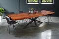 #nussbaumfarben #140(220)x90 #spider-gestellschwarz