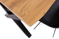 #wildeichenfarben #80x80 #x-gestellschwarz