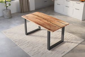 #naturfarben #180x90 #u-gestellschwarz
