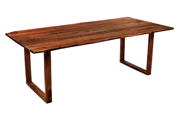 #nussbaumfarben #200x100 #u-holzgestellnussbaum