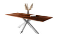 #nussbaumfarben #260x100 #spider-gestellsilber