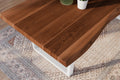 #akazienussbaumfarben #200x100 #u-gestellweiß