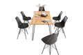 #naturfarben #140x80 #hairpin-gestellschwarz