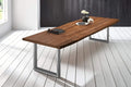 #nussbaumfarben #260x120 #u-gestellsilber