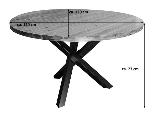 Esstisch ISABELLA RUND B-Ware