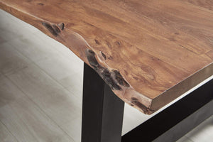 #naturfarben #200x100 #a-gestellschwarz