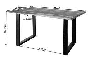 #sheeshamnaturfarben #240x100 #u-gestellschwarz