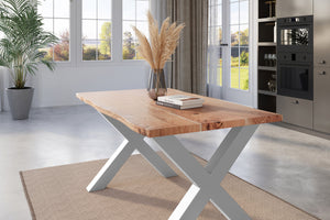 #naturfarben #120x80 #x-gestellsilber